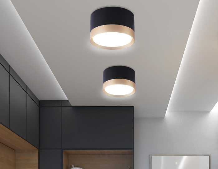 Накладной точечный светильник GX53 Ambrella light TN52359