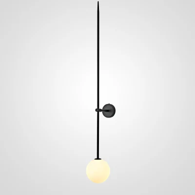 Настенный светильник LINES Ball 100 Black ImperiumLoft