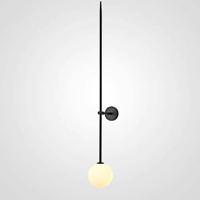 Настенный светильник LINES Ball 100 Black ImperiumLoft