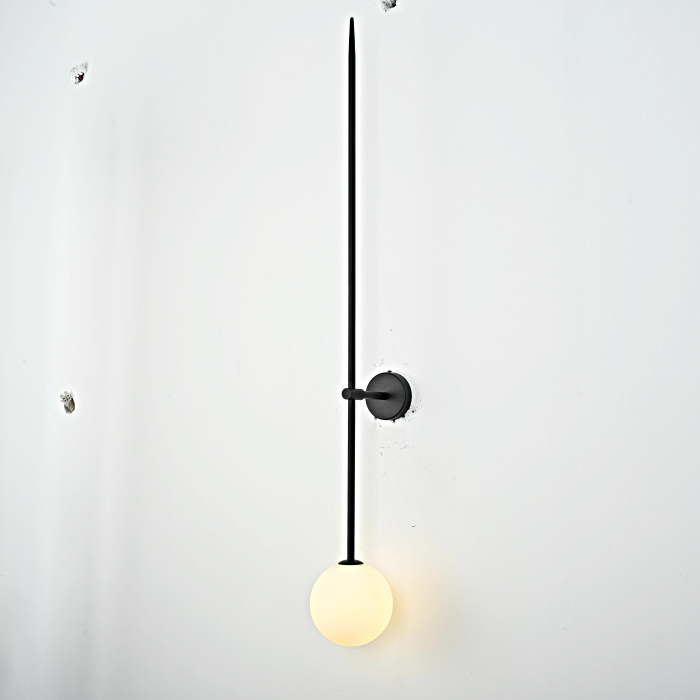 Настенный светильник LINES Ball 100 Black ImperiumLoft