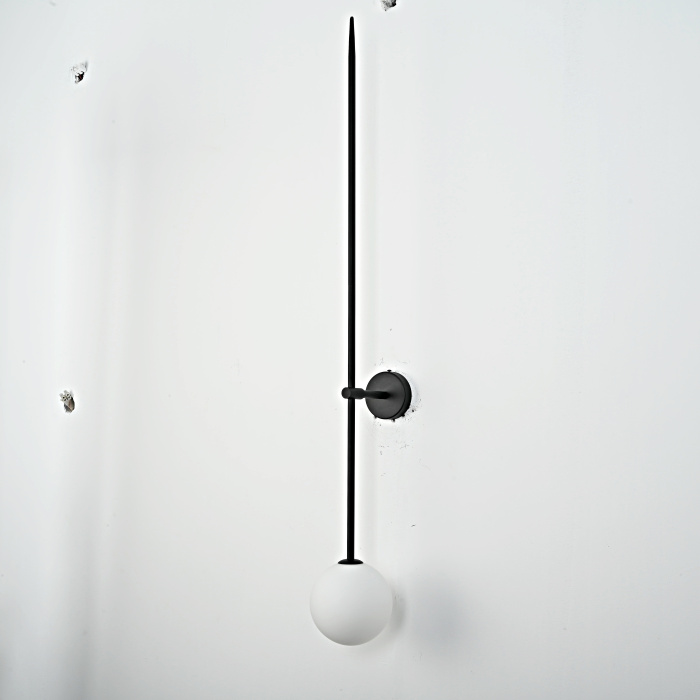 Настенный светильник LINES Ball 100 Black ImperiumLoft