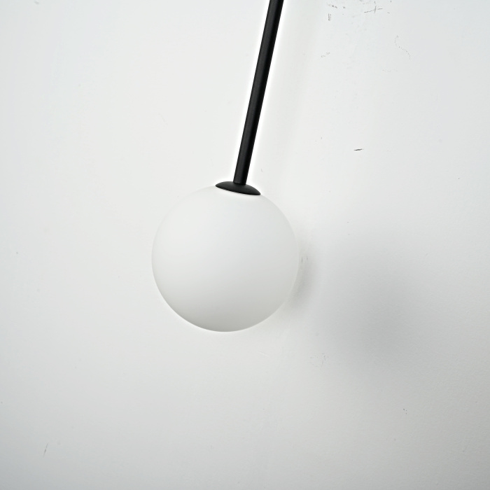 Настенный светильник LINES Ball 100 Black ImperiumLoft