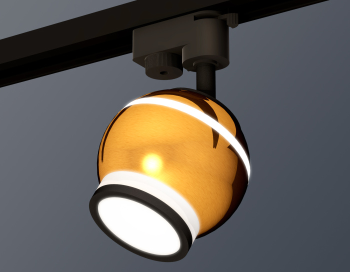Комплект трекового однофазного светильника с подсветкой Ambrella light XT1105006