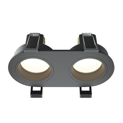 Встраиваемый светильник Maytoni Share DL126-02-GU10-B