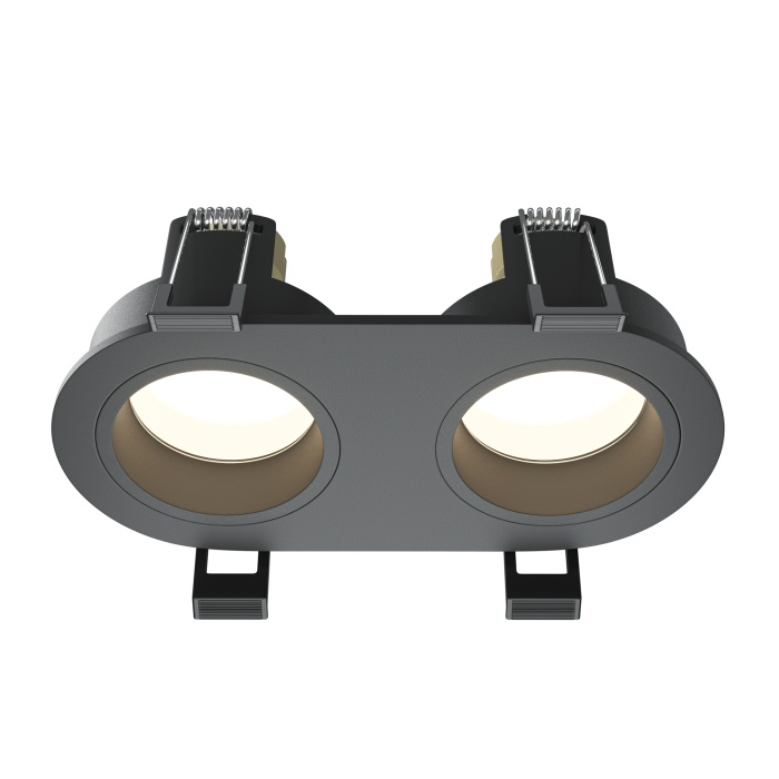 Встраиваемый светильник Maytoni Share DL126-02-GU10-B