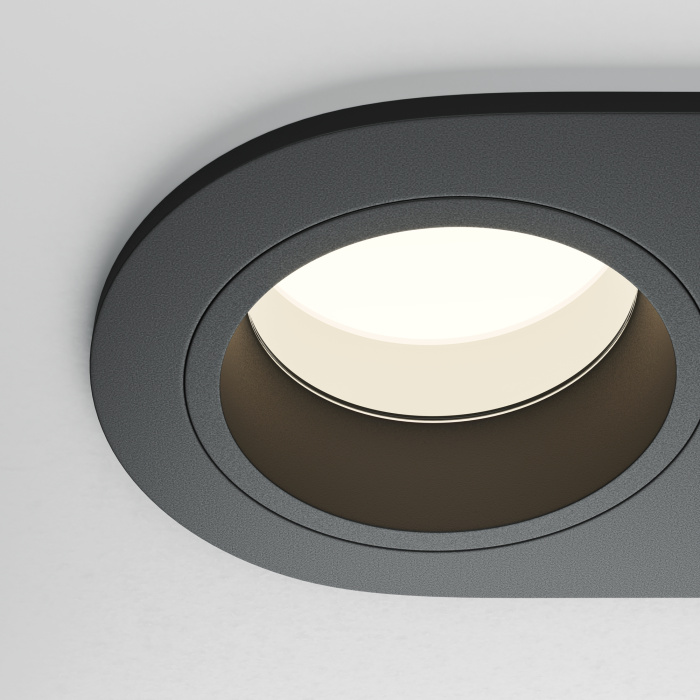 Встраиваемый светильник Maytoni Share DL126-02-GU10-B