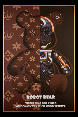 Картина Teona Decor Robot Bear TD102