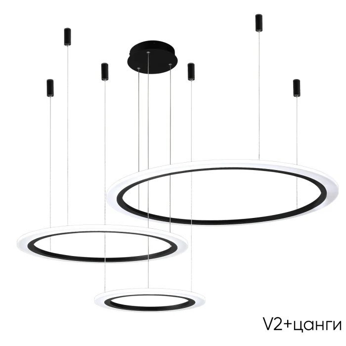 Подвесной светильник Crystal Lux MANZANA SP67W LED BLACK