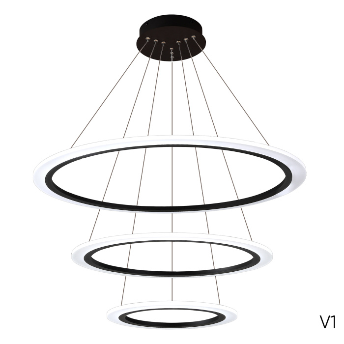 Подвесной светильник Crystal Lux MANZANA SP67W LED BLACK