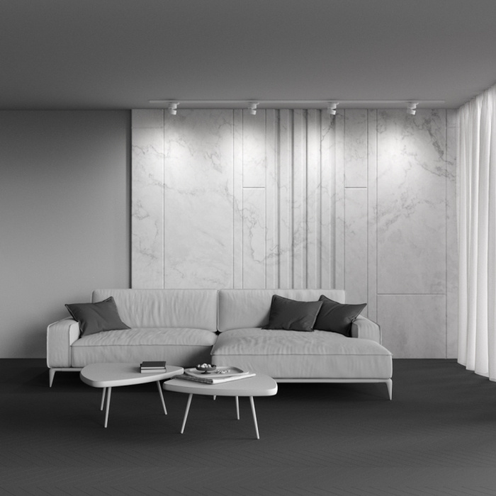 Трековый светильник Maytoni ONDA TR007-1-12W3K-W-1