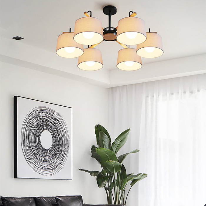 Потолочная люстра на штанге EVEN 8 Green ImperiumLoft 178370-26