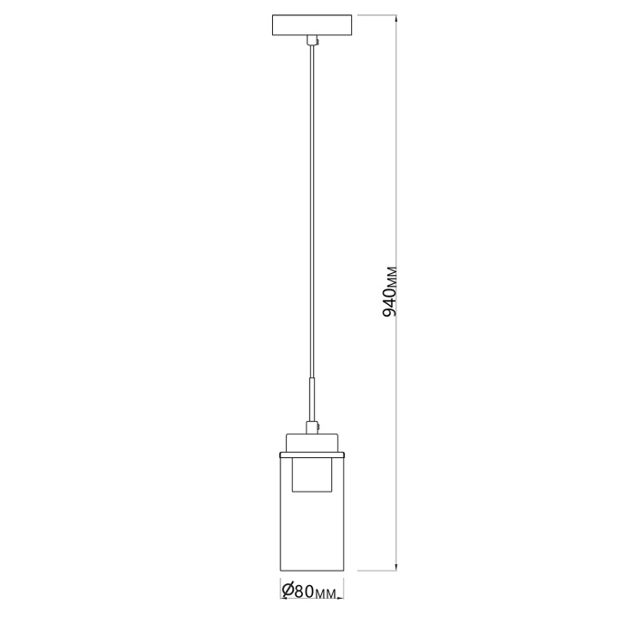 Подвесной светильник DINASTY ESCADA 2118/1S