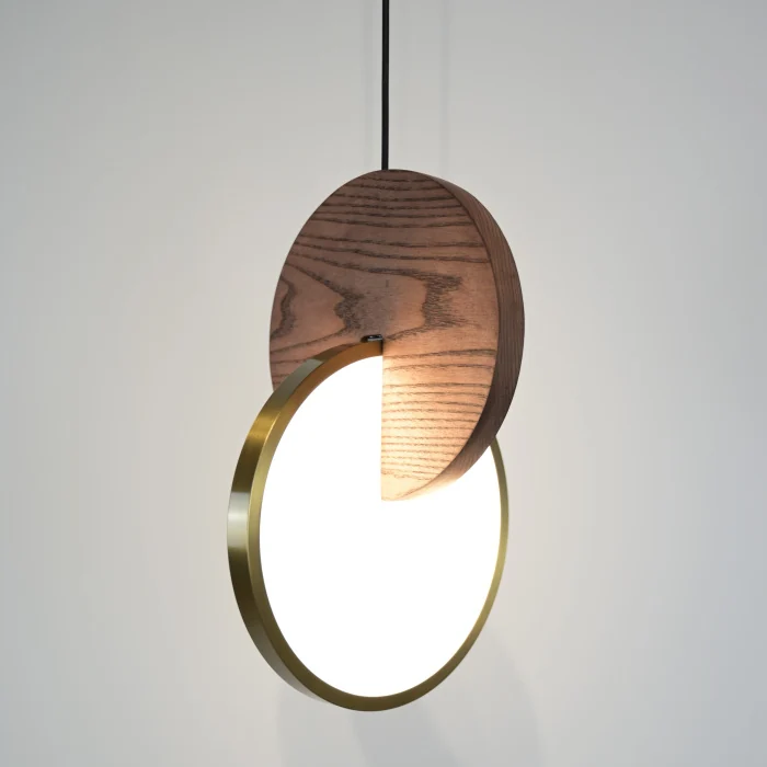 Светодиодный подвесной светильник GLATT WOOD ImperiumLoft