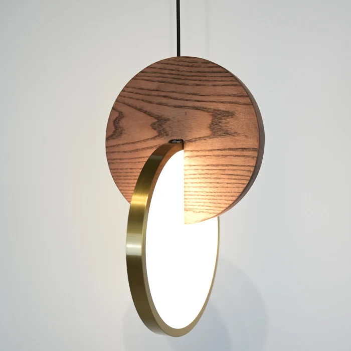 Светодиодный подвесной светильник GLATT WOOD ImperiumLoft