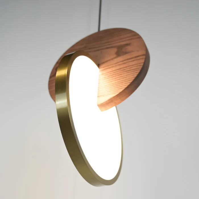 Светодиодный подвесной светильник GLATT WOOD ImperiumLoft