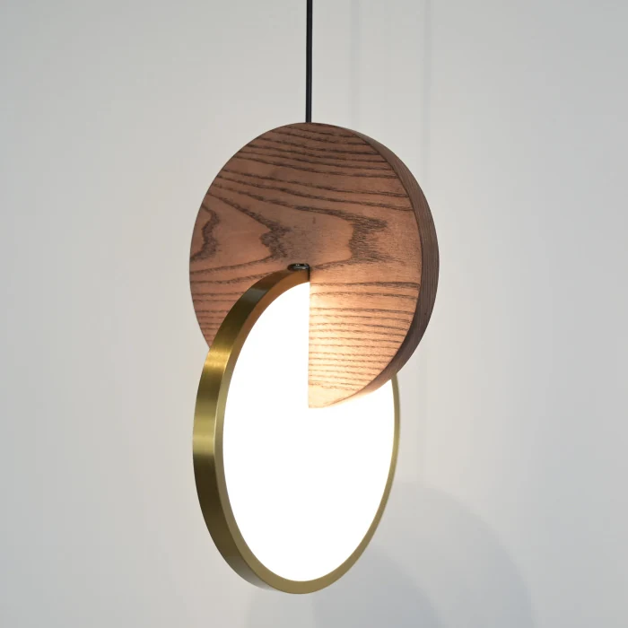 Светодиодный подвесной светильник GLATT WOOD ImperiumLoft