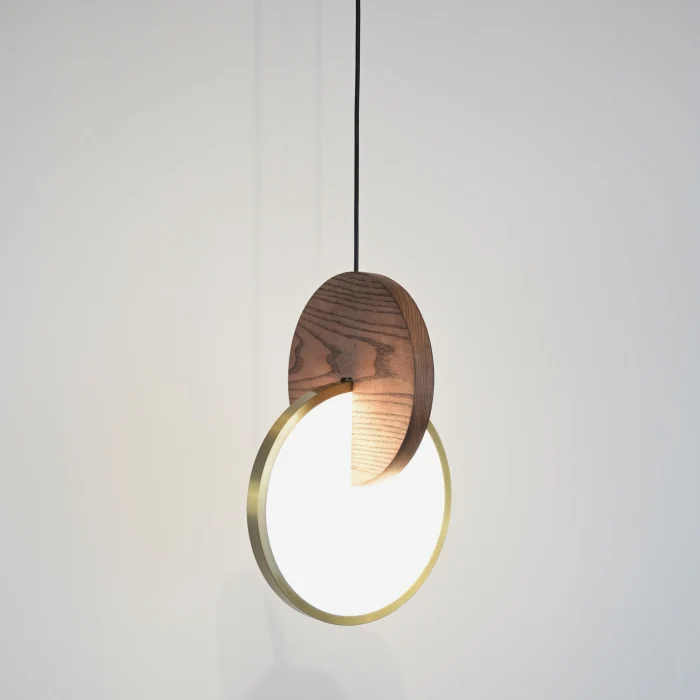 Светодиодный подвесной светильник GLATT WOOD ImperiumLoft