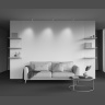 Спот Maytoni Focus LED C071CL-7W4K-WB