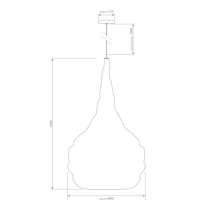 Подвесной светильник Covali VH-29975