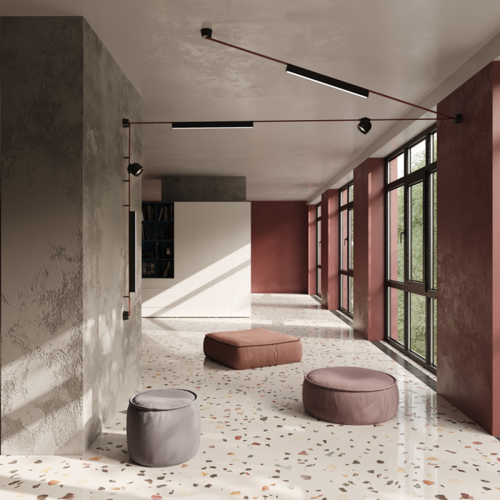 Комплект текстильной подвесной системы Maytoni TFC-Par-CW02-R