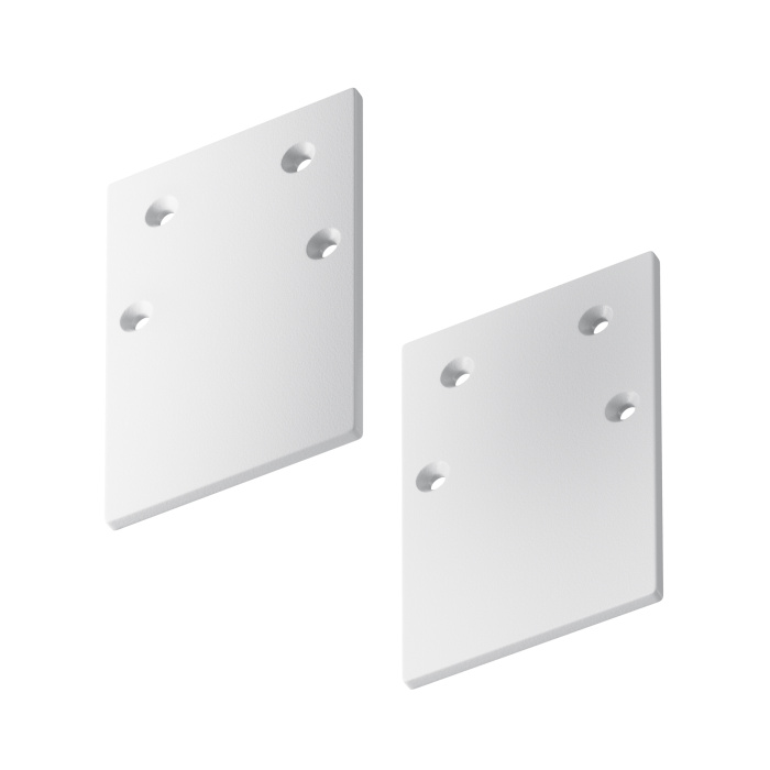 Заглушка торцевая 2шт Gravity накладной белый Maytoni TRA010EC-41W