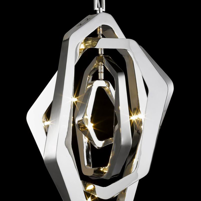 Подвесная люстра Delight Collection Hardy P68020M-7 nickel