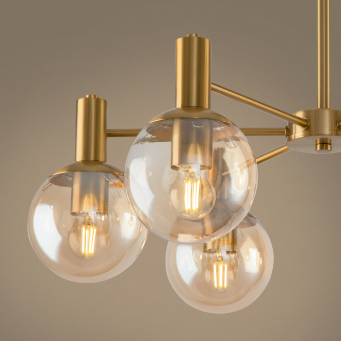 Люстра на штанге Freya Globo FR5175PL-06BS