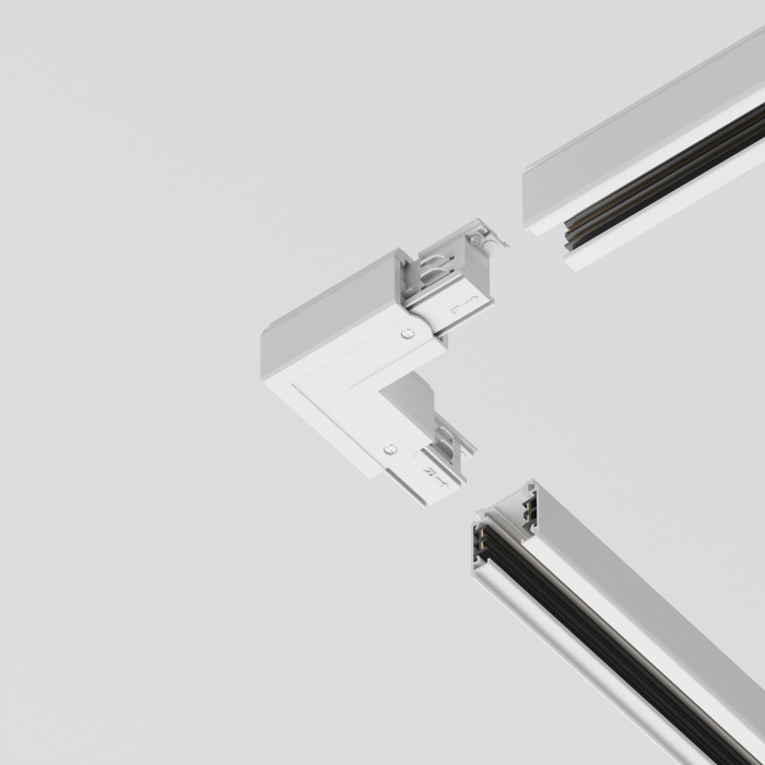 Коннектор угловой внешний Trinity белый Maytoni TRA005CL-31W-L