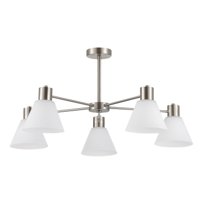 Светильник потолочный Никель/Белый E27 5*60W SLE1561-103-05