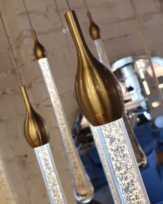 Подвесной светильник Delight Collection Teardrop OM801670-1-G