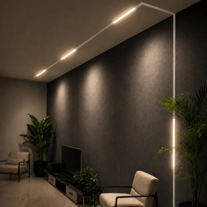 Магнитный трековый светильник SMART Белый LED 1*12W 2700K-6500K 960Lm Ra90 120° IP20 L3 ST370.506.12