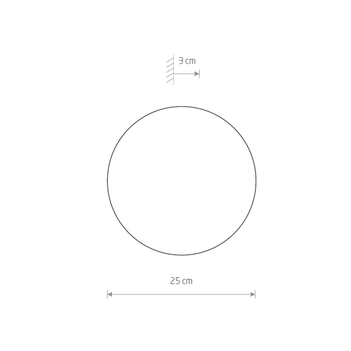 Настенный светильник Nowodvorski Ring Led M White 7638