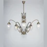 Люстра на штанге Berliner Messinglampen D266-123blB