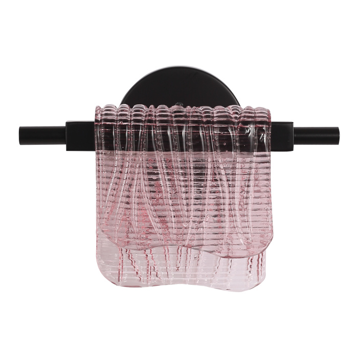 Светильник настенный ST-Luce черный/розовый LED 1*6W 3000K SL6021.401.06