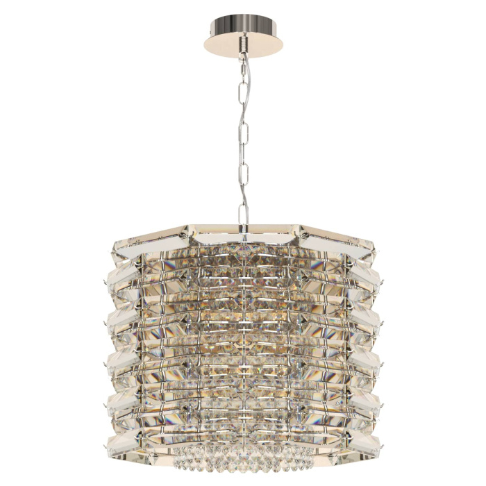 Светильник подвесной ST-Luce никель/прозрачный E14 8*40W SL6137.103.08
