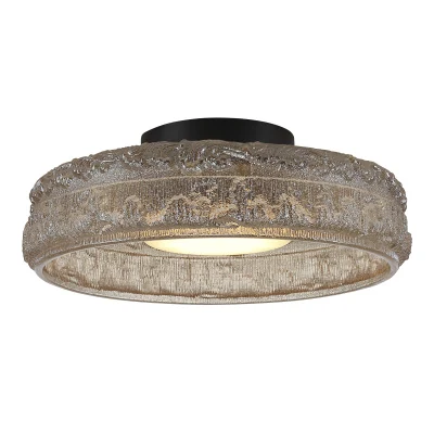 Светильник потолочный ST-Luce черный/шампань LED 1*15W 4000K SL6143.422.01