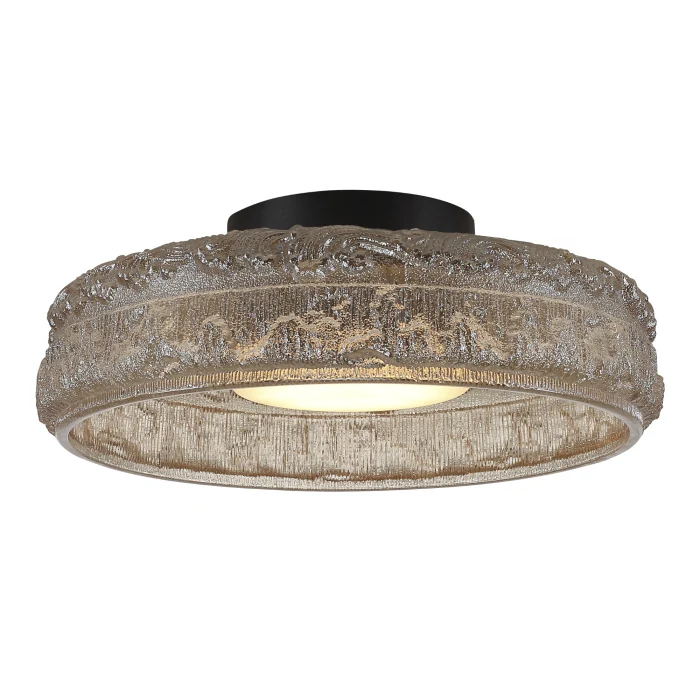 Светильник потолочный ST-Luce черный/шампань LED 1*15W 4000K SL6143.422.01