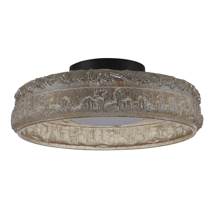 Светильник потолочный ST-Luce черный/шампань LED 1*15W 4000K SL6143.422.01