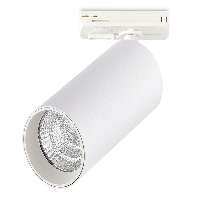 Светильник трековый Белый LED 1*20W 3000K 1 800Lm Ra>90 24 IP20 DxH- 220V ST382.536.20.TRIAC