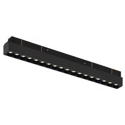 Светильник трековый магнитный iLedex VISION 4822-002-L350-18W-38DG-3000K-BK