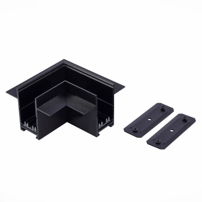 Угол-соединитель для встраиваемого шинопровода Skyline 220 ST-Luce Черный ST021.422.14