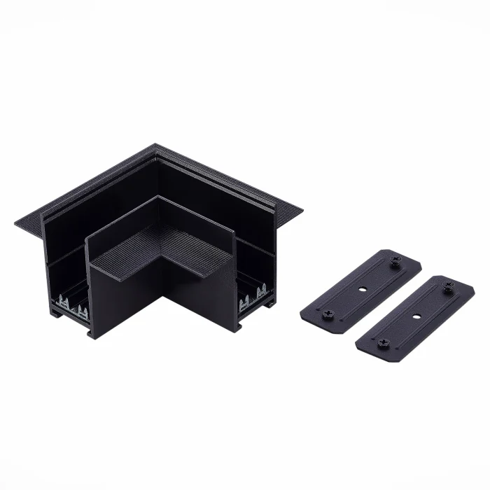 Угол-соединитель для встраиваемого шинопровода Skyline 220 ST-Luce Черный ST021.422.14