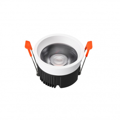 Светильник встраиваемый iLedex Mars DIM 112-12W-D80-3000K-24DG-WH