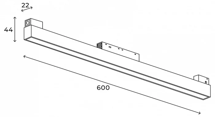 Трековый светильник Hesby Lighting ElDeko HSBL_0237