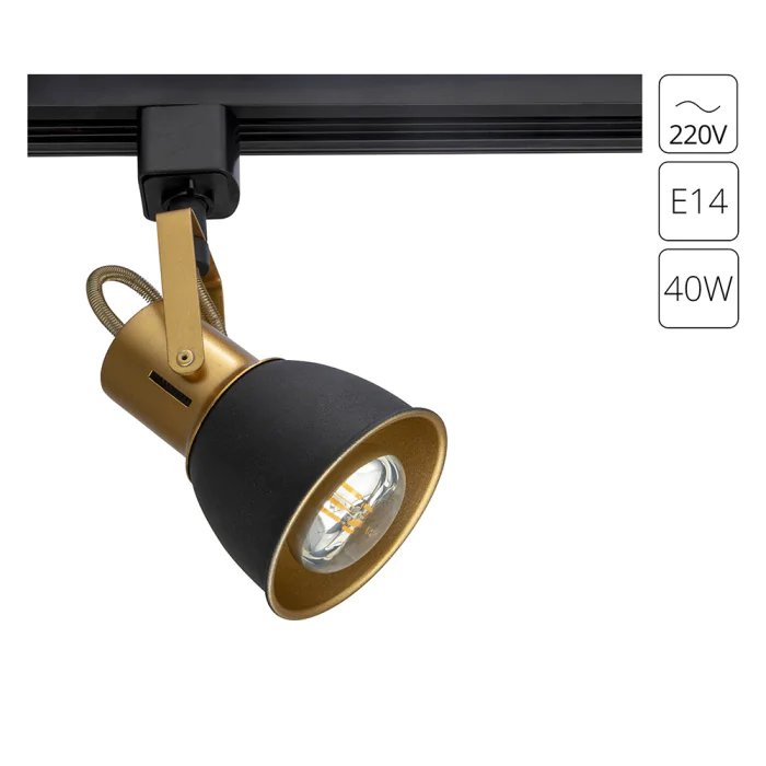 Трековый светильник однофазный Arte Lamp JOVI A1677PL-1GO
