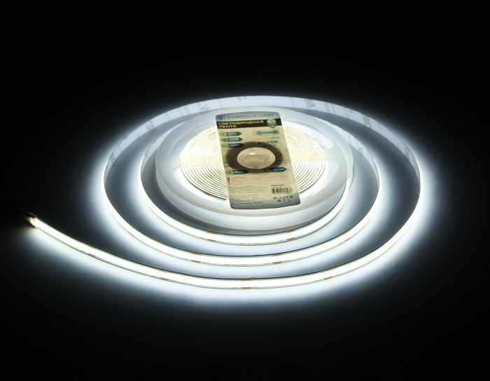 Светодиодная лента Ambrella Light GS4703 COB 480Led /12W m/ 24V IP20 6500K 5m Ambrella light GS4703