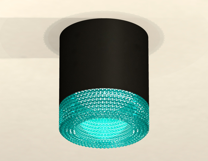 Комплект накладного светильника с композитным хрусталем Ambrella light XS7402013