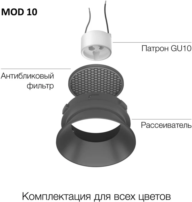 Точечный светильник Skytek SkyPORT.10 MOD-R CLP10MR2