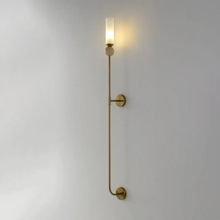 Бра Crystal Lux SIMPLY AP1.2 BRASS