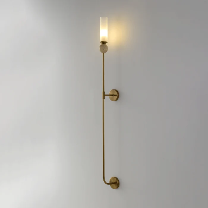 Бра Crystal Lux SIMPLY AP1.2 BRASS